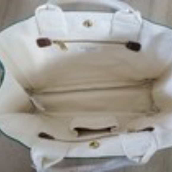 LARGE HBC Stripes Multistripe Signature Canvas Tote Hudson’s Bay NWT - Picture 6 of 11